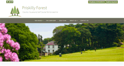Desktop Screenshot of priskilly-forest.co.uk
